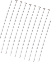 100pc -Stainless Steel Flat Head Pin Findings Headpins For Jewelry Making