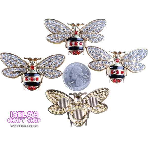 1pc - New Queen Bee Flatback Embellishment B22