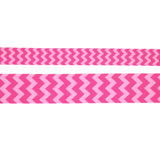 7/8" 22mm or 1.5" 38mm-3Yards -Chevron Ribbon