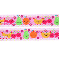 3Yards-High Quality Fruit Ribbon size 1.5" - R841