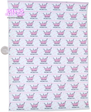 New 1pc Little Princess Faux Leather Sheet F45