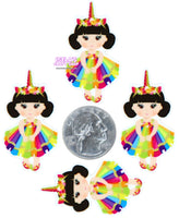 1pc-New High Quality Tutu girl Resin Planar P257