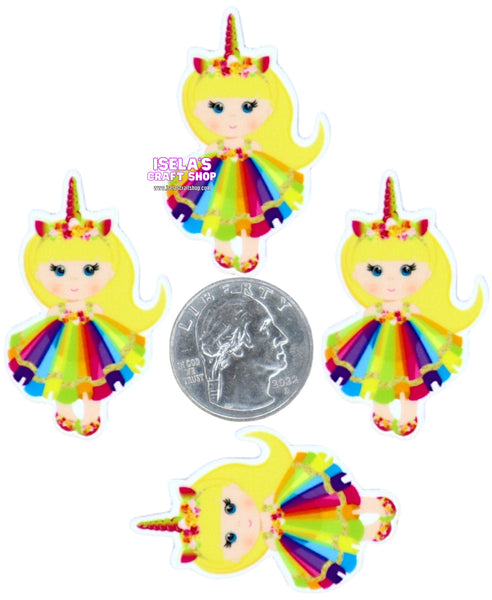 1pc-New High Quality Tutu girl Resin Planar P258