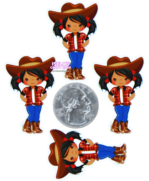 1pc - High Quality Cowgirl Resin Planar P333