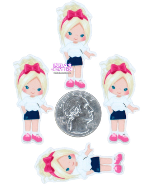 1pc -High Quality Girl Resin Planar P293