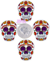 1pc-New High Quality  Sugar Skull Resin Planars P195