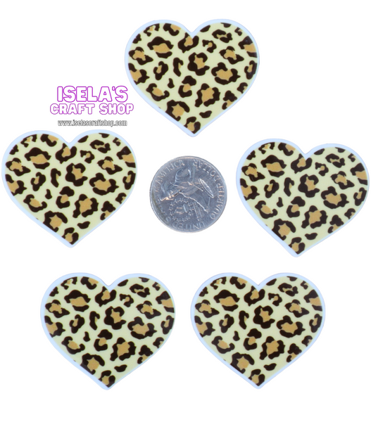 1pc -High Quality Heart Resin Planar P775