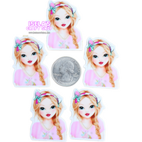 1pc -High Quality Girls Resin Planars