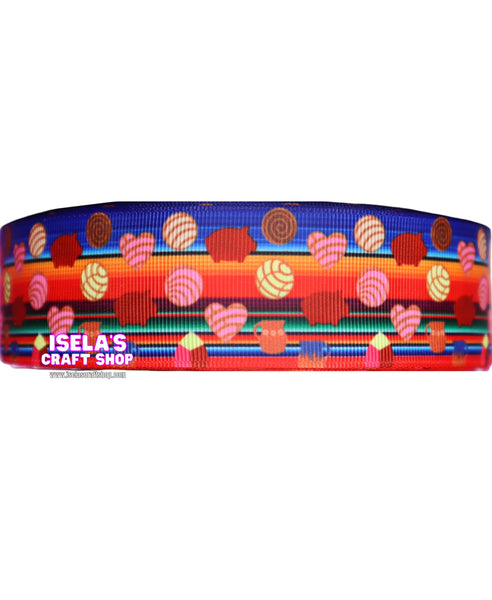 3yards-Size-1.5" Mexican Bread Ribbon R786