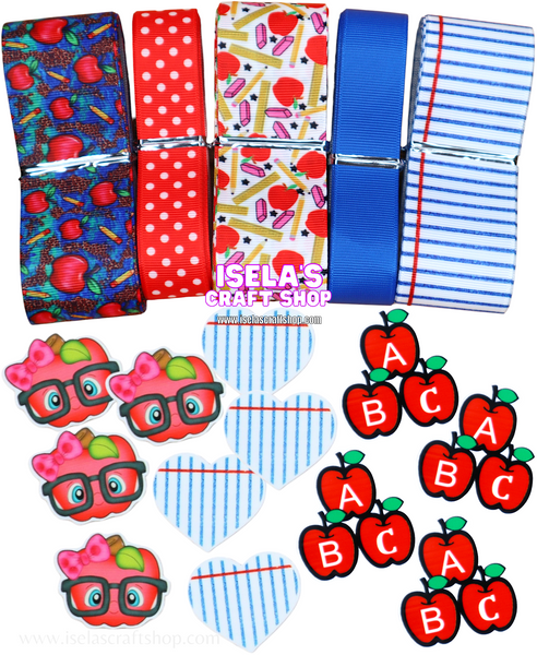 School Crafters Ribbon/Resin Planar Bundle B