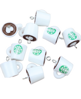 5pc Coffee charms