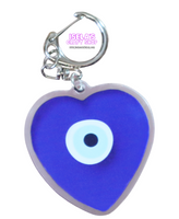 Evil eye keychain