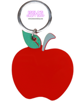 Apple Acrylic Keychain Blank