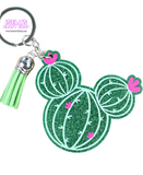 Cactus Acrylic Keychain