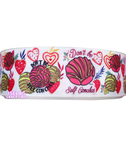 Dont be Self Concha Ribbon-Size 1.5" 38mm - R153