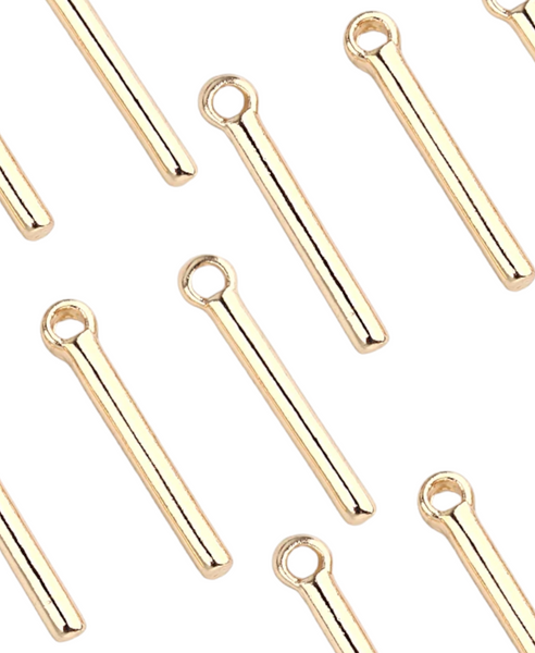 10pc-Short Stick Earring Charms Findings C51