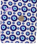 New Printed Evil Eye Bullet Liverpool Fabric L16