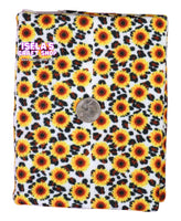 Sunflower Printed Bullet Liverpool Fabric L31