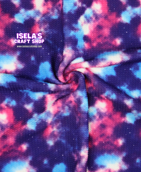 Galaxy Print Bullet Liverpool Fabric  L23