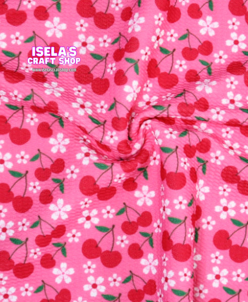 New Cherry Printed  Bullet Liverpool Fabric L30