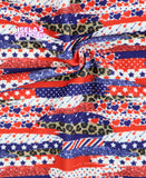 Patriotic  4th of July Bullet Liverpool Fabric L108