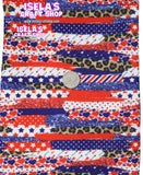 Patriotic  4th of July Bullet Liverpool Fabric L108