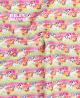 Unicorn Printed Bullet Liverpool Fabric L91