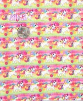 Unicorn Printed Bullet Liverpool Fabric L91