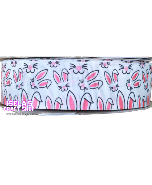 3yards-Size-1.5"-Easter Bunny Ribbon-  R793