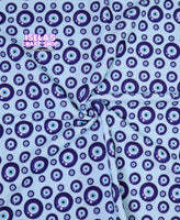 Evil Eye Printed Bullet Liverpool Fabric L103