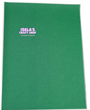 1pc Green Faux Leather Sheet F716