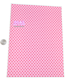 New 1pc Polka Dot  Faux Leather Sheet F290