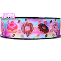 3yards New High Quality Donut Ribbon size 1.5" -R292