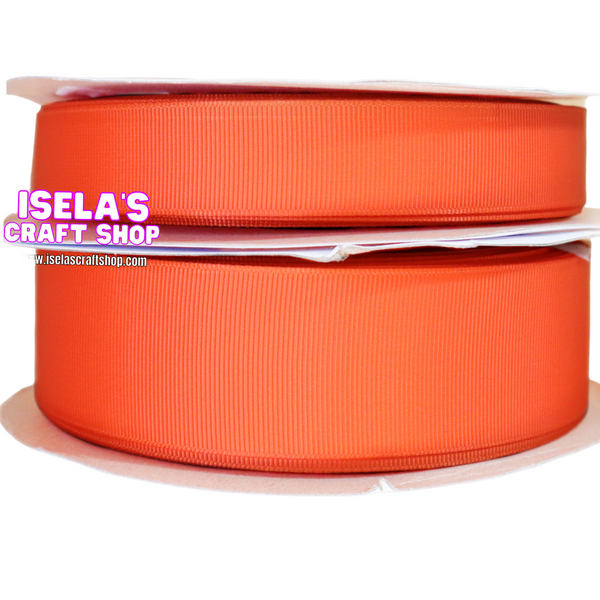 New High Quality Orange Ribbon Size 7/8" or 1.5"