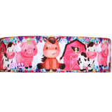 3Yards- New Farm animals Ribbon Size 1.5"- R964