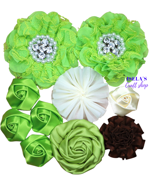 10pc Mix Flowers Bundle- H25