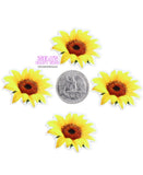 1pc - High Quality Sunflower Resin Planar P64