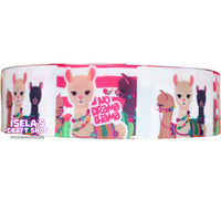 3Yards- No Drama Llama Ribbon R192