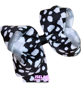 Cow print Ribbon Size- 7/8"  or 1.5"