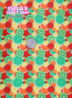 New Fruit Printed Bullet Liverpool Fabric L124