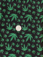 New Weed Printed Bullet Liverpool Fabric L119