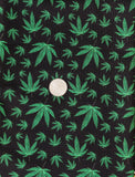 New Weed Printed Bullet Liverpool Fabric L119