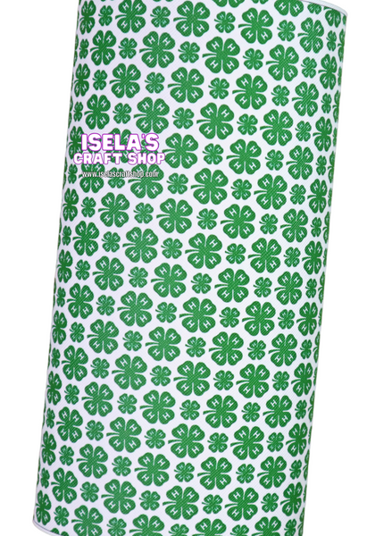 1pc Saint Patrick's Day Faux Leather Sheet- F566