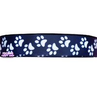 3yards -Paw Print Ribbon 7/8" 22MM