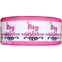 3yards- 1.5"  38mm  Ribbon-Big sister