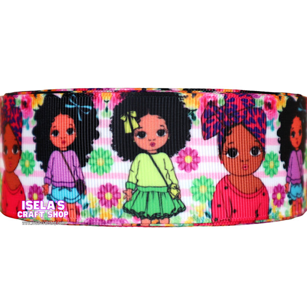 3yards -Girl Ribbon size 1.5" -R691