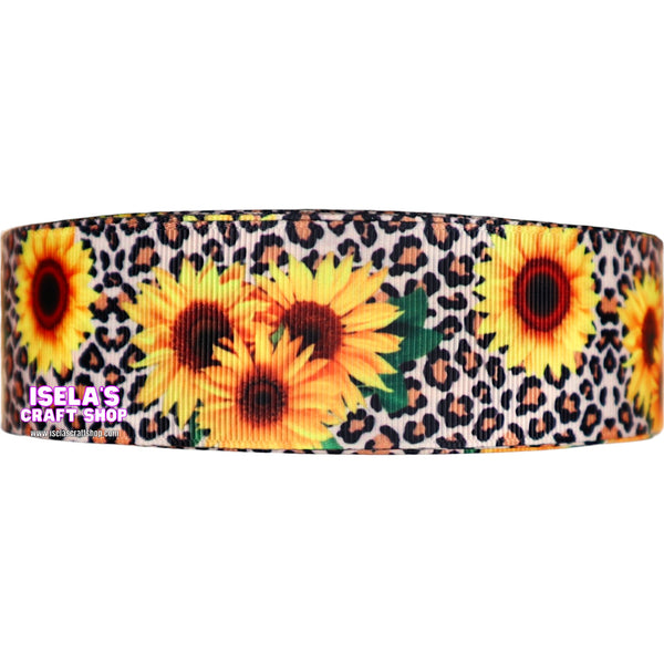 Sunflower Ribbon /High quality ribbon