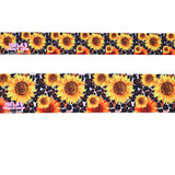 3yards- Sunflower Ribbon 7/8" or 1.5"