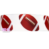 3Yards-Size 1.5"-High quality Football Ribbon -R175