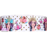 3yards - 1.5" 38mm  Unicorn Girl Ribbon-R385